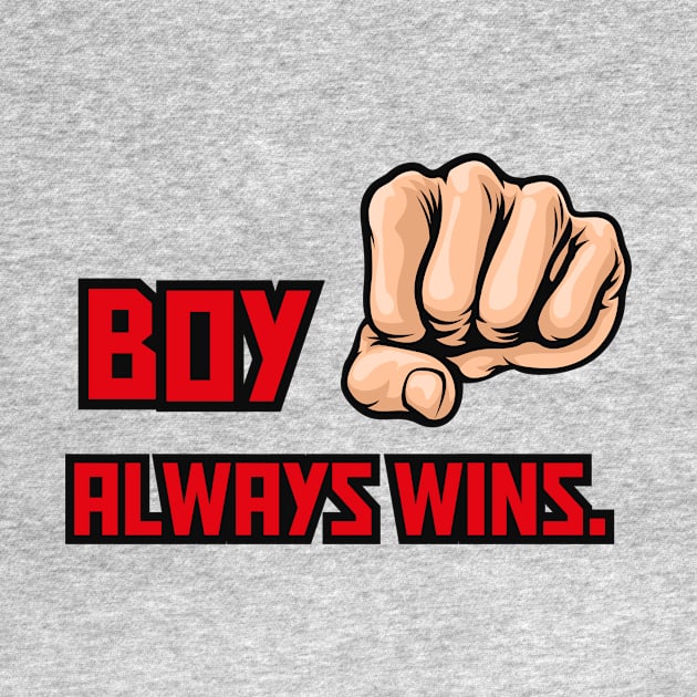 boy always wins boxing punch by hnueng111